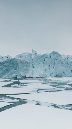 Ilulissat icefjord скачать фон 1080 x 1920