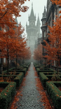 Старинная архитектура скачать фон 2160 x 3840