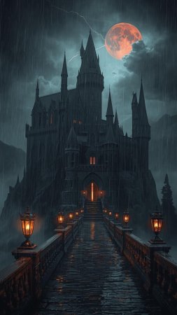 Хогвартс гарри поттер скачать фон 1080 x 1920