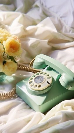 Vintage phone скачать фон 1080 x 1920