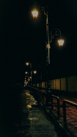 Фонари ночью