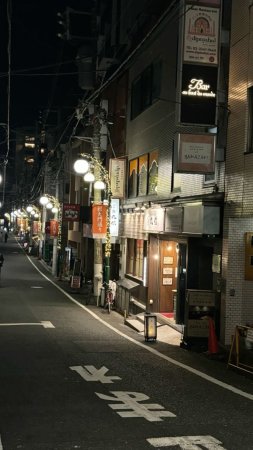 Tokyo street night aesthetic