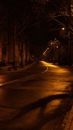 Ночь на улице