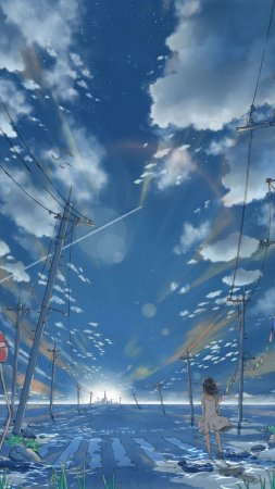 Пейзаж аниме