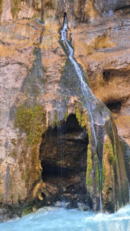 Чегемские водопады кафе в скале