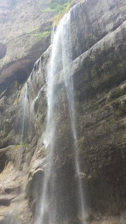 Чегемские водопады летом