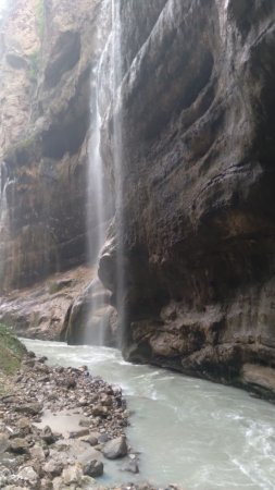 Чегемские водопады летом