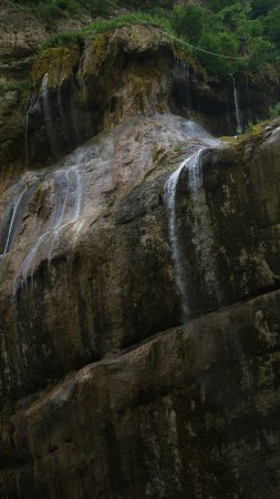 Чегемские водопады панорама