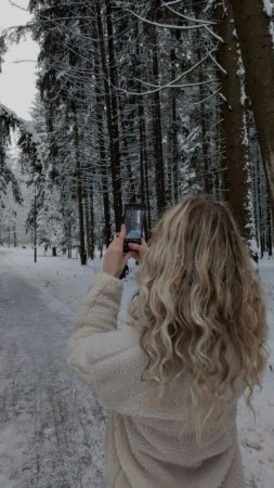 Зимние фотосессии в лесу