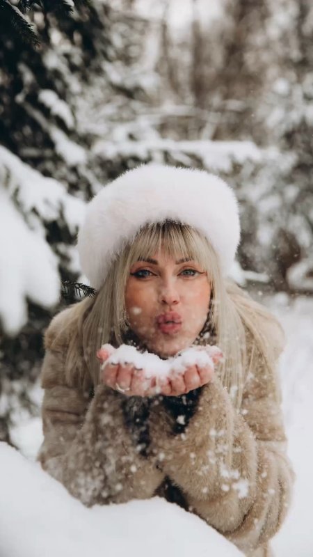 Идеи для зимней фотосессии в лесу