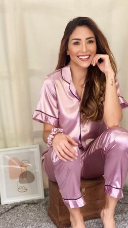 Pijama de seda