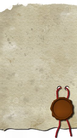 Старинная грамота с печатью скачать фон 1080 x 1920