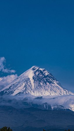 Ключевской вулкан на камчатке