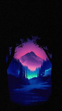 Природа вертикальные