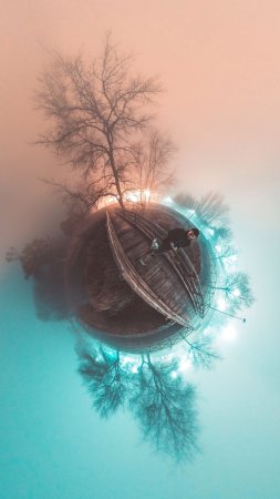 Абстракция природа скачать фон 2160 x 3840