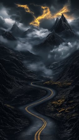 Road mountain скачать фон 1424 x 2532