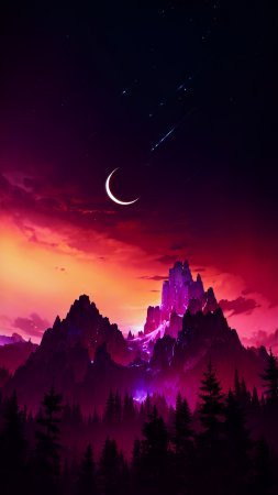 Абстрактные пейзажи