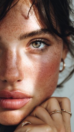 Face freckles