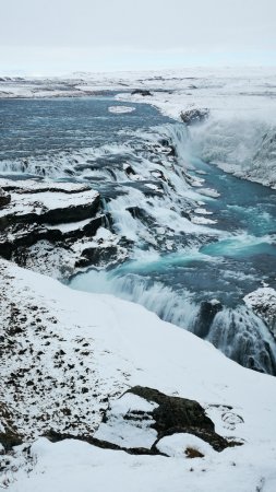 Водопад гюдльфосс исландия