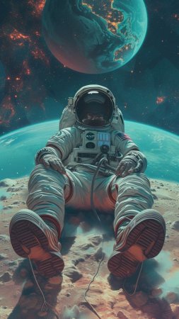 Astronaut art