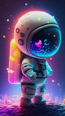 Обои на рабочий стол к для телефона космонавт