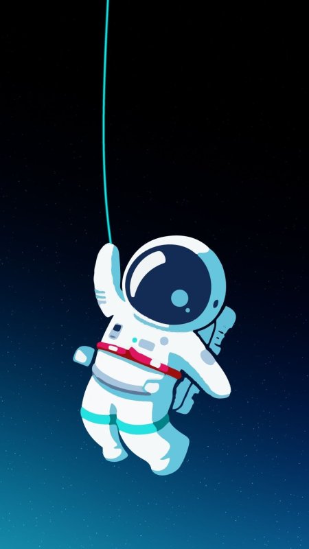 Космонавт и космос