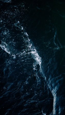 Темное море скачать фон 1080 x 1920