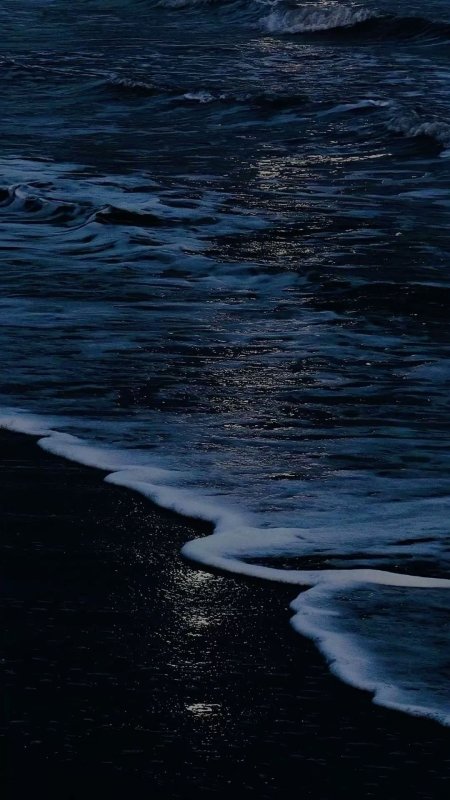 Эстетика синего моря скачать фон 1080 x 1920