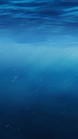 Океан под водой скачать фон 1424 x 2532