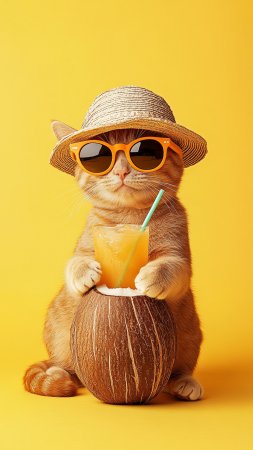 Котик в отпуске