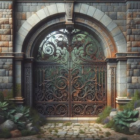 Iron gate скачать фон 1024 x 1024