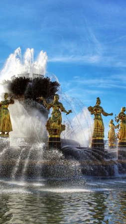 Фонтан дружбы народов вднх москва