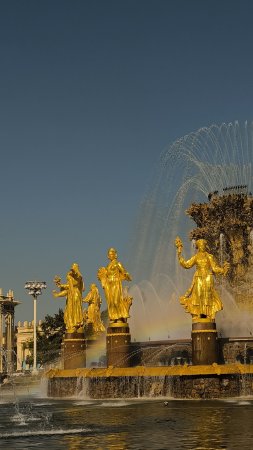 Фонтан дружбы народов вднх москва