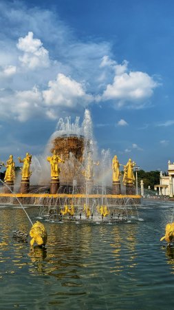 Вднх фонтан дружбы народов азербайджана