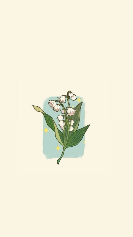 Рисуем ландыш