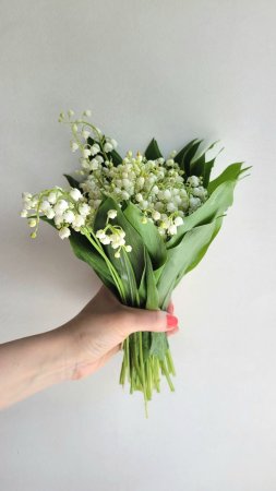 Ландыши букет белые цветы