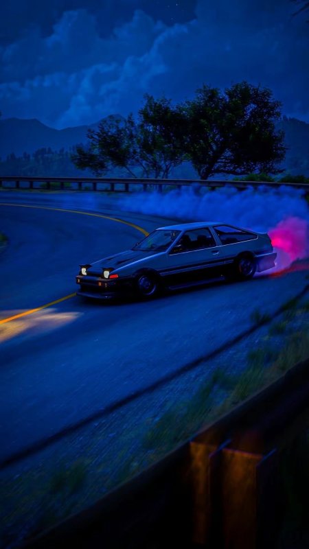 Toyota sprinter trueno ae86 начальный d