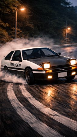 Toyota sprinter trueno ae 86 начальный d