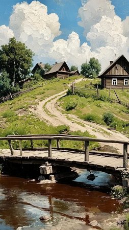 Живопись пейзаж