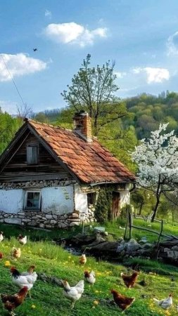 Красивые деревенские пейзажи