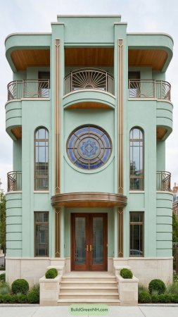 Дом в стиле ар деко