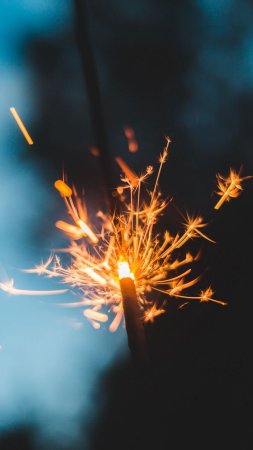 Бенгальские огни новый год