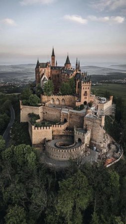 Замок гогенцоллерн германия