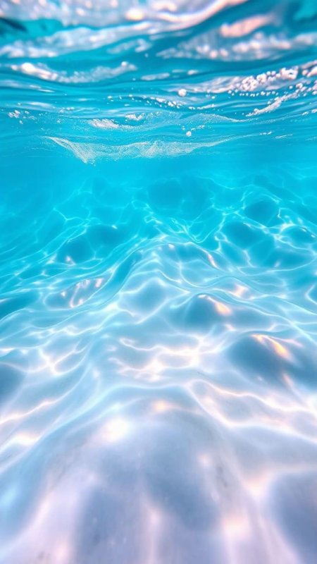 Фон море под водой