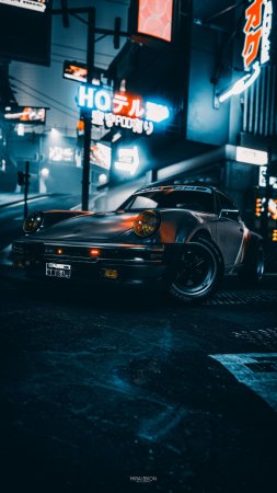 Порше 911 киберпанк 2077