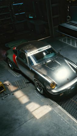 Порше 911 киберпанк 2077