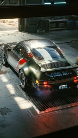 Porsche 911 киберпанк 2077