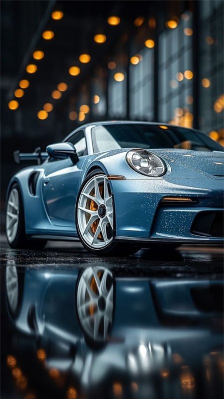 Porsche 911 gt3 rs синий