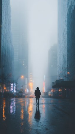Пейзаж город