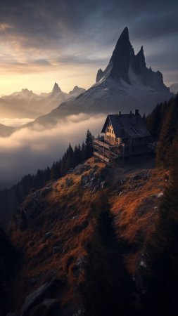 Пейзаж гор